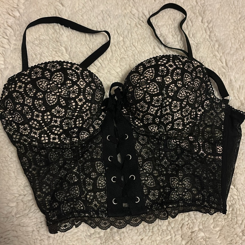 victoria’s secret bustier corset
